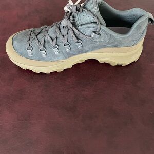 Merill Charcoal and Beige Athletic Shoes